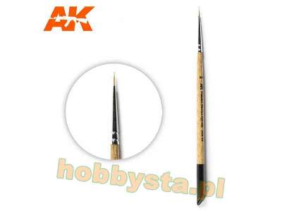 Premium Siberian Kolinsky Brush - 2/0 - image 1