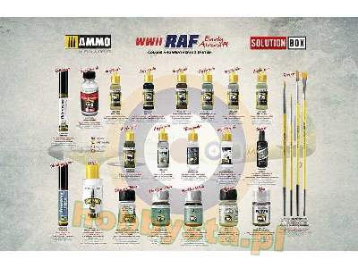 WWii RAF Early AircRAFt Solution Box - image 5