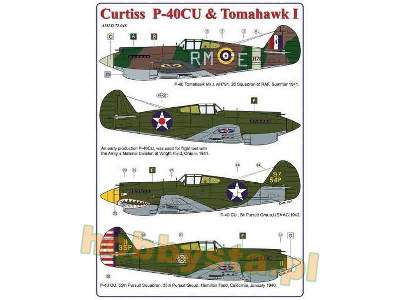 Curtiss P-40cu & Tomahawk I - image 1