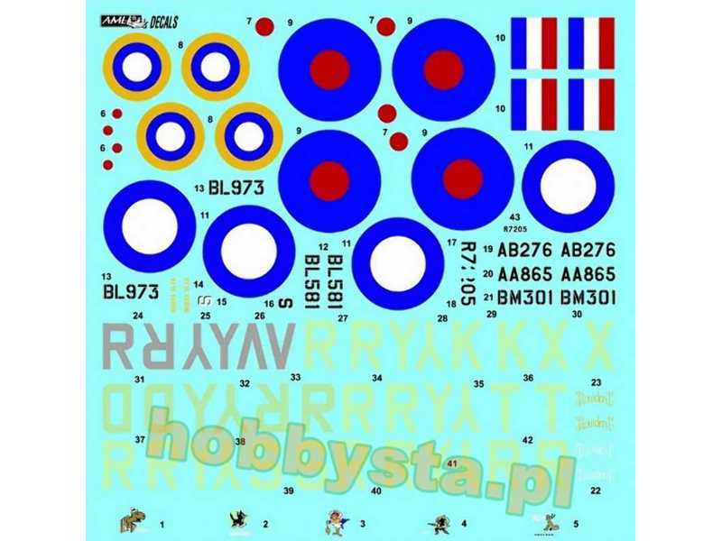 The Spitfire Mk.Ia And Vb With Drawings Of The 313th RAF Squadro - image 1