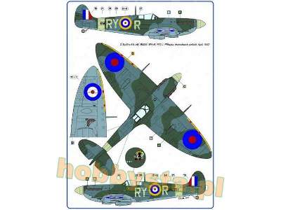 The Spitfire Mk.Ia And Vb With Drawings Of The 313th RAF Squadro - image 7