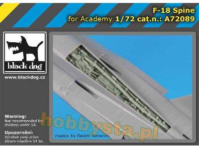 F-18 Spine For Academy - image 1