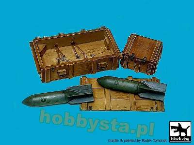 WW Ii Luftwaffe Bomb Sc 50 + Crate Box N°1 - image 2