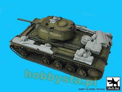 Soviet Heavy Tank Kv - 1 Accessories Set For Tamiya - image 2