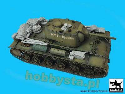 Soviet Heavy Tank Kv - 1 Accessories Set For Tamiya - image 3