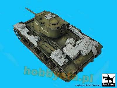 Soviet Heavy Tank Kv - 1 Accessories Set For Tamiya - image 4