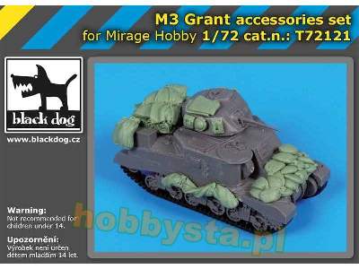 M3 Grant Accessories Set For Mirage Hobby - image 1