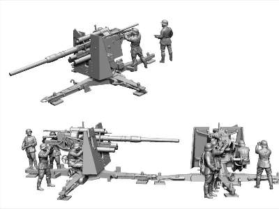 German Heavy Anti-Aicraft Gun FLAK 36/37 - image 3