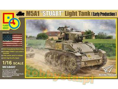 M5A1 Stuart Light Tank - Early Production - image 1