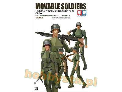 German Machine Gun Crew (Movable Soldiers) - image 1