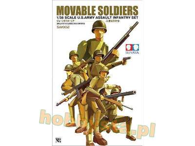 U.S. Army Assault Infantry Set (Movable Soldiers) - image 1