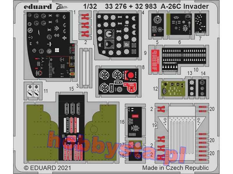A-26C Invader cockpit interior 1/32 - image 1