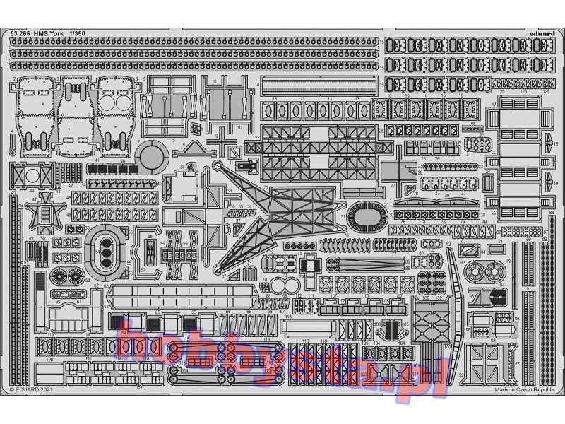 HMS York 1/350 - Trumpeter - image 1
