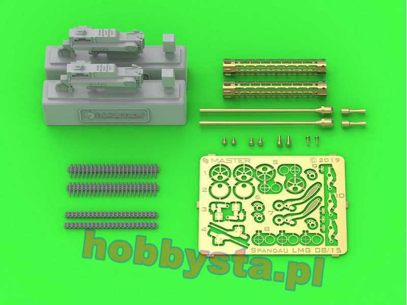 Niemiecki Karabin Maszynowy Z I W.Św. Spandau Lmg 8/15 (2szt.) ( - image 1