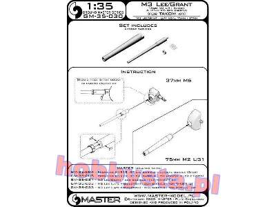 M3 Lee/Grant - Lufy Uzbrojenia - 75mm M2 L/31 (Krótka) Oraz 37mm - image 4