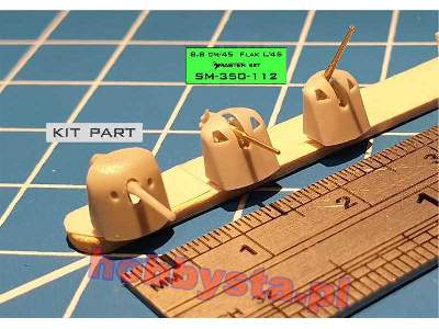 Niemieckie Działo 8,8cm/45 (3.46in) Flak L/45 - Używany W Większ - image 8