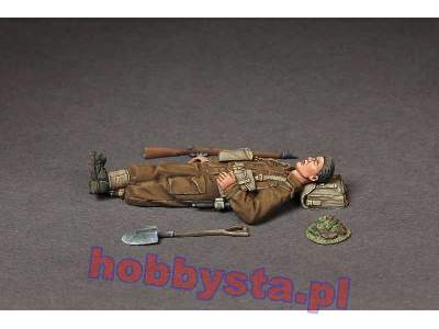 British Infantryman At Rest. - image 1