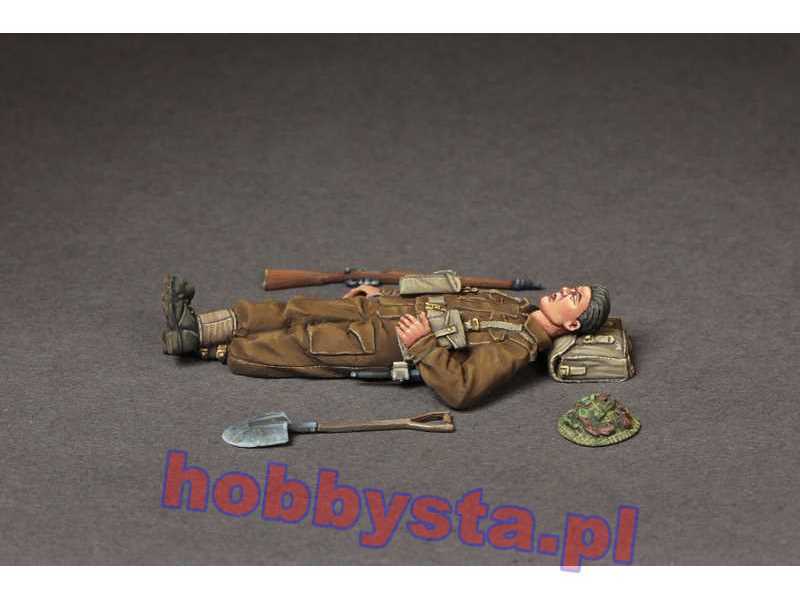 British Infantryman At Rest. - image 1
