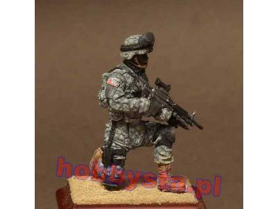 American Machine Gunner In Patrol Group - image 4