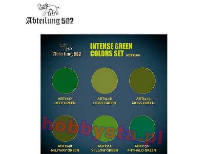 Intense Greens Colors Set - image 2