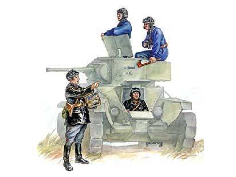 Figures - Soviet tank crew - WW II - image 1