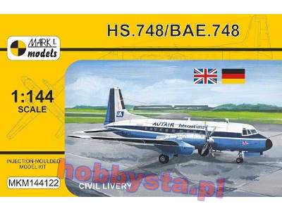 Hs.748 / Bae.748 Civil Livery - image 1
