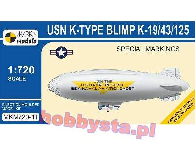 Usn K-type Blimp K-19/43/125 - image 1