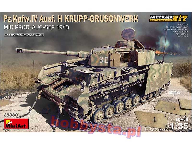 Pz.Kpfw.Iv Ausf. H Krupp-grusonwerk. Mid Prod. Aug-sep 1943 - image 1