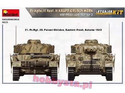 Pz.Kpfw.Iv Ausf. H Krupp-grusonwerk. Mid Prod. Aug-sep 1943 - image 23