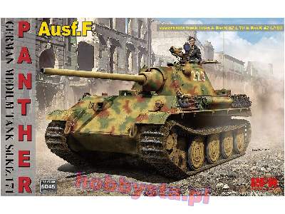 Sd.Kfz.171 Panther Ausf. F w/ workable track, Kw.K L/70 & L/100 - image 1