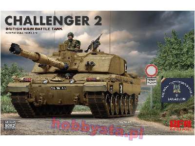 Challenger 2 with workable track links - image 1