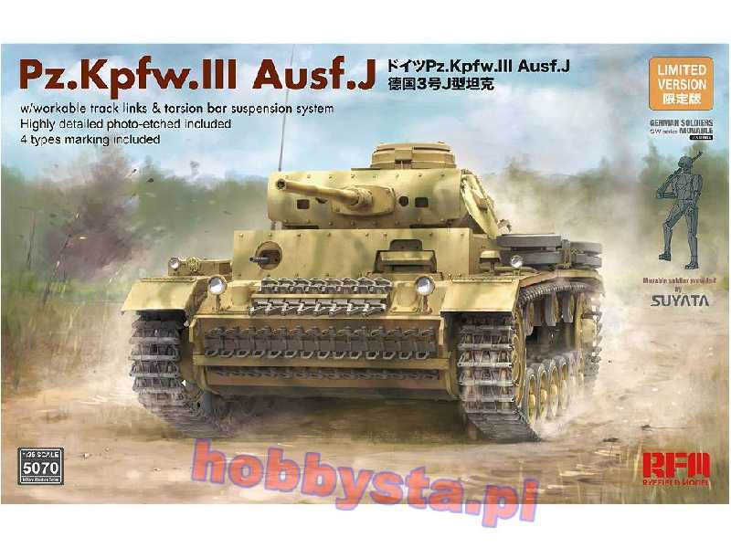 Pz.Kpfw.III Ausf.J w/workable track links - image 1