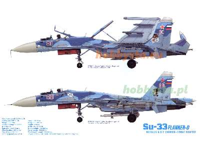 Su-33 Flanker-D Russian Navy Carrier-Borne Fighter - image 2