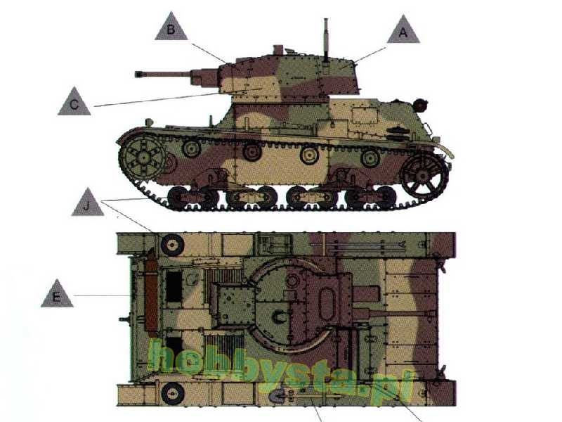 Single Turret 7TP Polish Tank Single Turret - Limited Edition