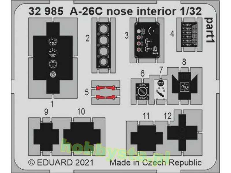 A-26C nose interior 1/32 - image 1