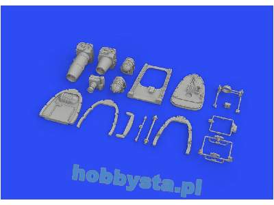 F-6D cameras 1/48 - Eduard - image 2