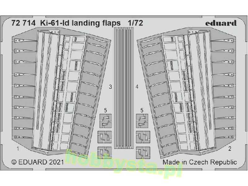 Ki-61-Id landing flaps 1/72 - image 1