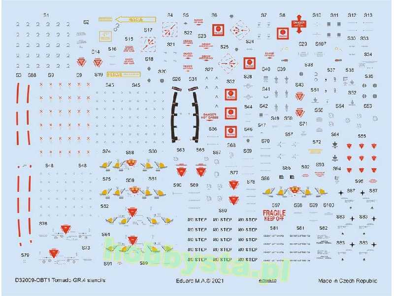 Tornado GR.4 stencils 1/32 - image 1