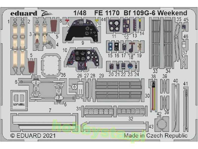 Bf 109G-6 Weekend 1/48 - image 1