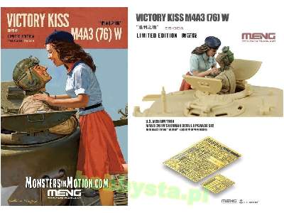 Victory Kiss M4a3 (76)w Sherman Detail Upgrade Set - image 2