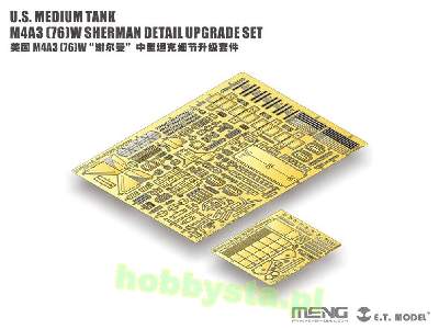 Victory Kiss M4a3 (76)w Sherman Detail Upgrade Set - image 3