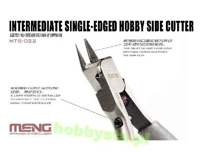 Intermediate Single-edged Hobby Side Cutter - image 2