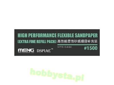 High Performance Flexible Sandpaper #1500 (Extra Fine Refill Pac - image 1