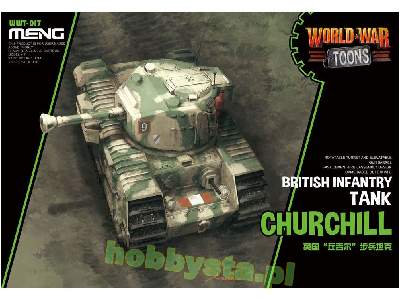 World War Toons Churchill British Infantry Tank - image 1