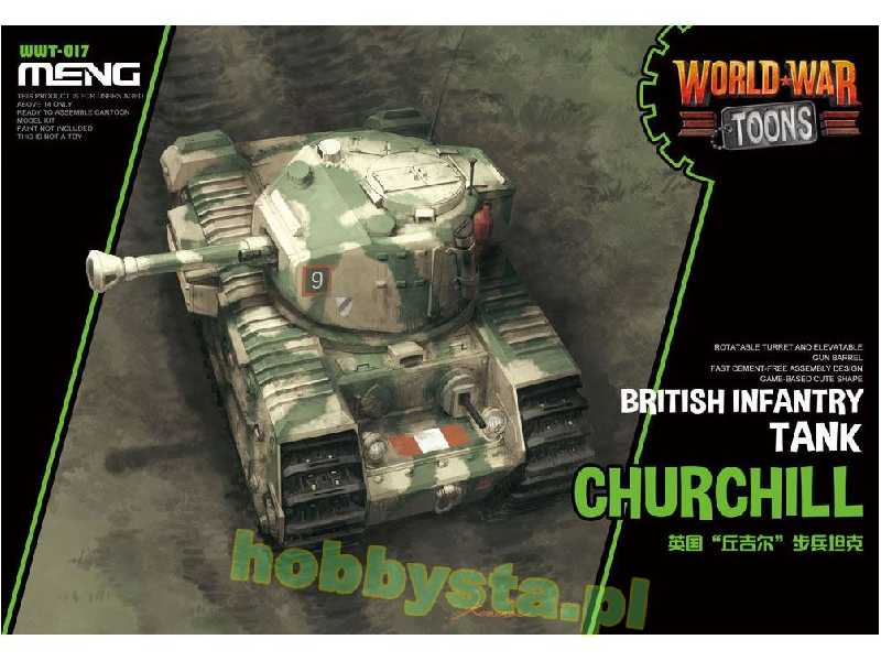 World War Toons Churchill British Infantry Tank - image 1