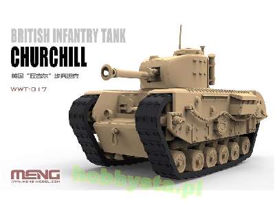 World War Toons Churchill British Infantry Tank - image 2
