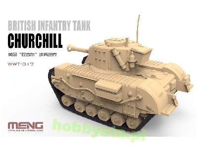 World War Toons Churchill British Infantry Tank - image 3
