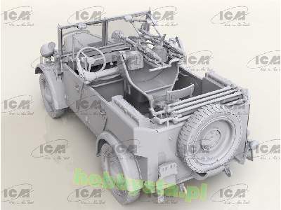 Le.Gl.Einheits-pkw Kfz.4 WWII German Light Anti-aircraft Vehicle - image 5