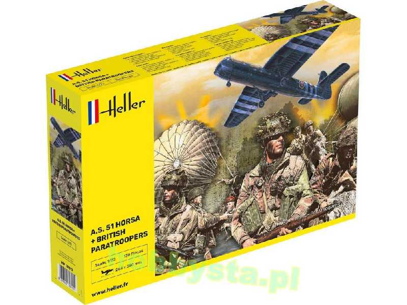 A.S. 51 Horsa + British Paratroopers - image 1