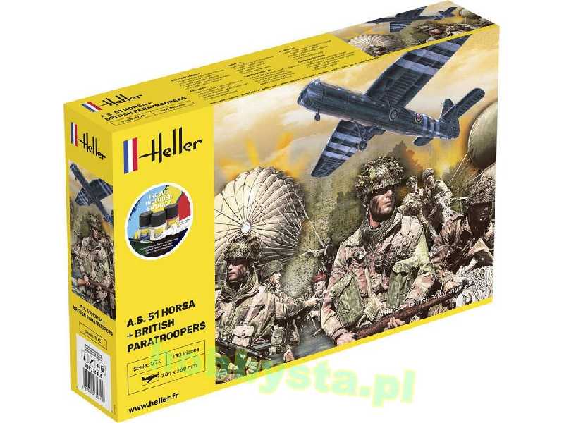 A.S. 51 Horsa + British Paratroopers - Starter Set - image 1